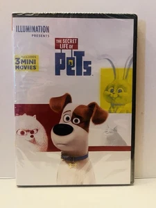 The Secret Life Of Pets (DVD, 2016) Kevin Hart, Louis CK, Dana Carvey - NEW! - Picture 1 of 2