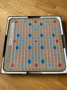 Vintage 1977 Scrabble Deluxe Edition Turntable - Selchow & Righter USA - Picture 1 of 17