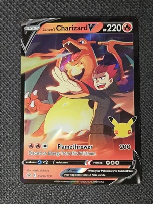 Lance's Charizard V SWSH133 SWSH: Sword & Shield Promo Cards Holo - Image 1 of 4
