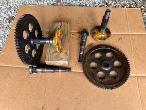 2-12" Zahnrad Transfer Industrie Maschine Alter Stahl Kettenrad Steampunk Kunst Schweißen - Bild 1 von 2