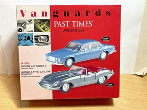 VANGUARDS JA1002 Jaguar XJ6 S1 & Jaguar E Type, 1/43, PAST TIMES SET, MIB LEd. - Picture 1 of 5