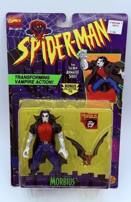 Spider-Man: Serie Animada Morbius Figura de Acción ToyBiz 1995 NUEVO Sellado Foto 1 de 2