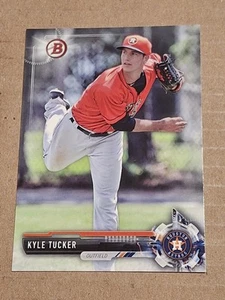 2017 KYLE TUCKER BOWMAN BASEBALL ROOKIE CARD RC #BD-183 HOUSTON ASTROS CUBS - Picture 1 of 2