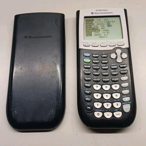 Texas Instruments TI-84 Plus calcolatrice grafica con coperchio. Leggi Descrizione - Foto 1 di 6