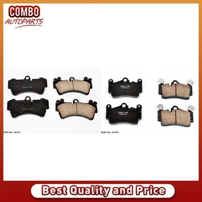 Juego de pastillas de freno de disco delanteras traseras para Audi Q7 2007-2015 Foto 1 de 3