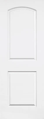 2 Panel Molded Raised Round Top HC Door #2PRS – 28 x 80 x 1-3/8" Slab or Prehung - Image 1 of 4
