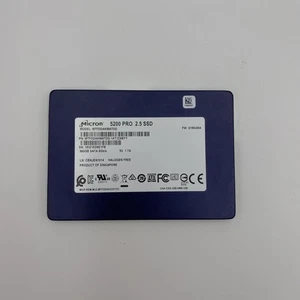 Micron 5200 PRO 960GB 6Gbps SATA 2.5 SSD MTFDDAK960TDD-1AT1ZABYY - Imagen 1 de 5