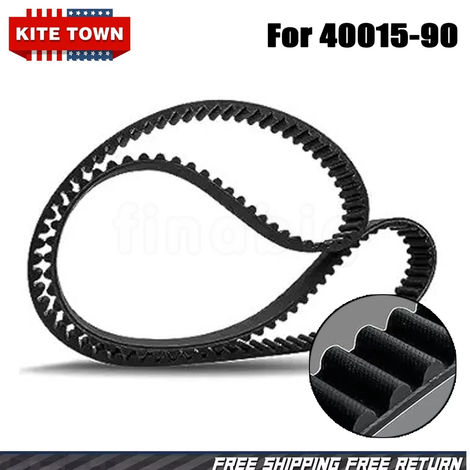 Rear Drive Belt 136T 1 1/2" For Harley-Davidson Tour Glide Electra Glide FLHT - Image 1 of 4