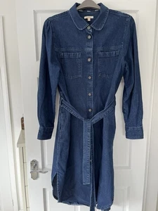 Barbour Denim Dress Size 16 - Picture 1 of 4