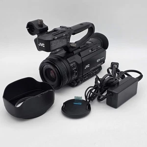 JVC 4K Memory Card Camera Recorder GY-HM200U 12.4MP 4K Camcorder - Picture 1 of 13