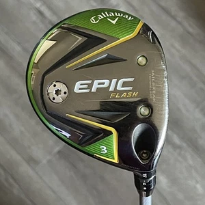 Callaway Epic Flash Fairway 3 Wood 15* Even Flow 55g Regular Graphite Mens RH 43 - Picture 1 of 19