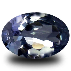 0.77 ct AAA Significant Oval Shape (7 x 5 mm) Greenish Blue Tanzanite Gemstone - Picture 1 of 1