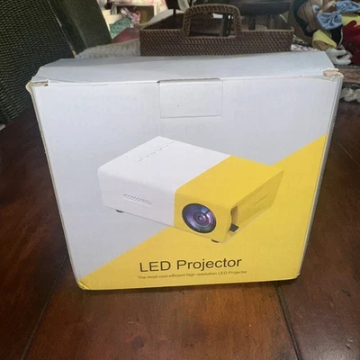 LED Projector The Most Cost-Efficient High Resolution LED Projector NIB F4(1) - Image 1 of 4