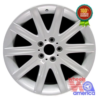 (Ships Today) Wheel Rim BMW 745Li 745i 750Li 750i 760Li 760i Silver OE 59396 - Image 1 of 4