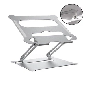 Laptop Stand Notebook Computer Adjustable Height Tall for Stands Desk - Afbeelding 1 van 11