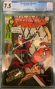 AMAZING SPIDER-MAN #101 CGC 7.5 OFF WHITE TO WHITE PAGES (1ST MORBIUS) - Picture 1 of 3