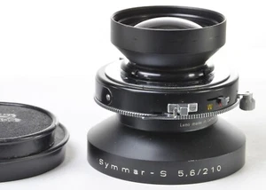 Schneider Symmar-S 210mm ƒ5.6  Copal #1 shutter just CLA'd-NICE - Picture 1 of 8