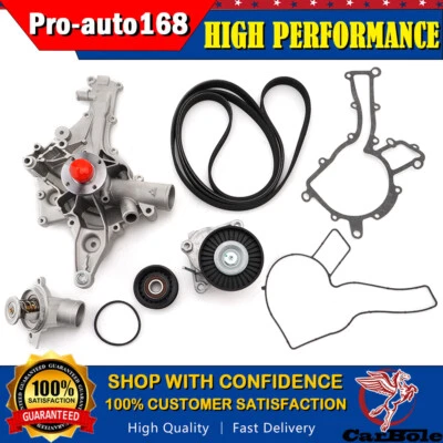 Bomba de água para Mercedes Benz E320 CL500 ML430 ML500 S430 com carcaça de termostato - Imagem 1 de 4