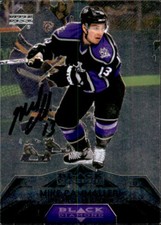 Mike Cammalleri Signed 07/08 Upper Deck Black Diamond card Los Angeles Kings
