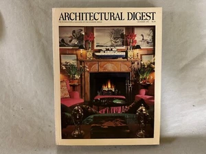 Architectural Digest December 1986 Issue Magazine Vintage AD - Imagen 1 de 2