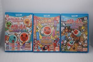 Wii U Taiko no Tatsujin WiiU Ver Atsumete Tomodachi, Tokumori 3Games Set Japan
