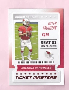 2020 Panini Rookies & Stars KYLER MURRAY Ticket Masters Red Foil Mint SP - Picture 1 of 1