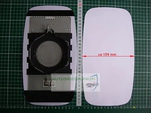 Hauptspiegel für Renault Maxity Nissan Cabstar Mitsubishi Canter Kpl Bhzt Konvex - Bild 1 von 2