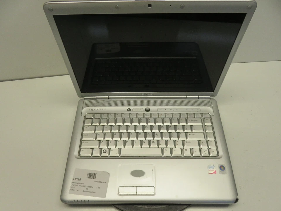 Dell Inspiron 1525 Intel Core 2 Duo 06FD 1,66 GHz 2 GB SIN DISCO DURO sin batería Foto 1 de 4