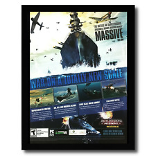 2007 BlackSite: Area 51 PS3 Xbox 360 PC Print Ad/Poster Video Game Promo Art