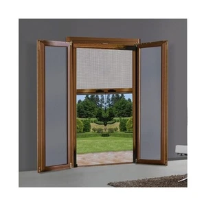 Kasart Zanzariera a Rullo Verticale Per Porta Finestra 120x250 Marrone 936 - Foto 1 di 1