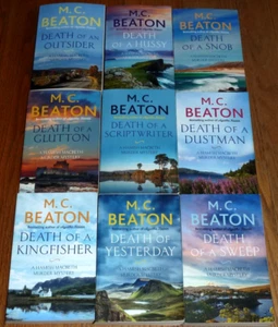 Lot 0f 9 Hamish Macbeth Mystery by M.C. Beaton Paperback - Picture 1 of 4
