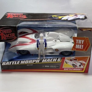 Speed Racer Movie Battle Morph Mach 6 Car with Lights & Sounds 14-inch w/ figure - Picture 1 of 10