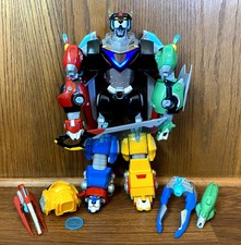 Voltron Legendary Defender 16" Electronic Action Figure 5 Lions Combiner Works