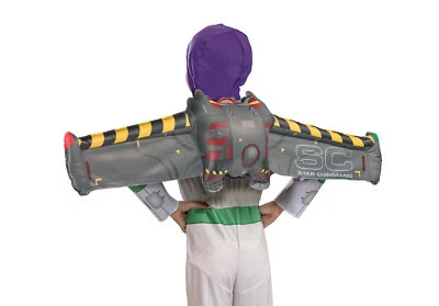 Space Ranger Inflatable Jet Pack CHILD Costume Accessory NEW Buzz Lightyear - Image 1 of 2