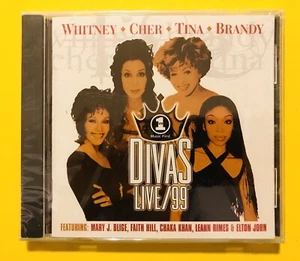 VH1 Divas Live 99 Whitney Houston Tina Turner Cher Brandy New CD - Picture 1 of 2