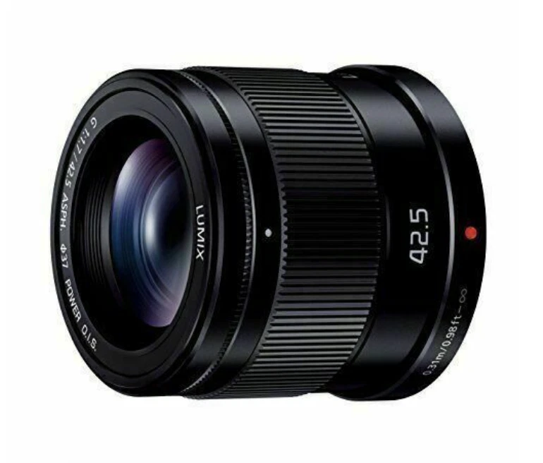 USED Panasonic LUMIX G 42.5mm F1.7 ASPH. POWER OIS   Lens - Black FREESHIPPING - Image 1 of 1