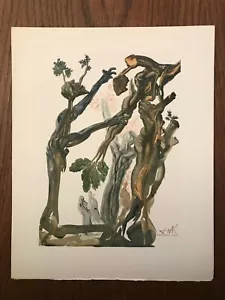 La Divine Comédie - Gravure Salvador Dali - ENFER - Foto 1 di 1