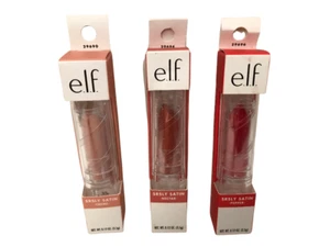 e.l.f. SRSLY Satin Lipstick 0.12 oz.  3-Colors To Choose From - Picture 1 of 11