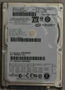 MHZ2320BH Fujitsu 320GB,Internal,5400 RPM 2.5" Laptop HDD - Picture 1 of 1