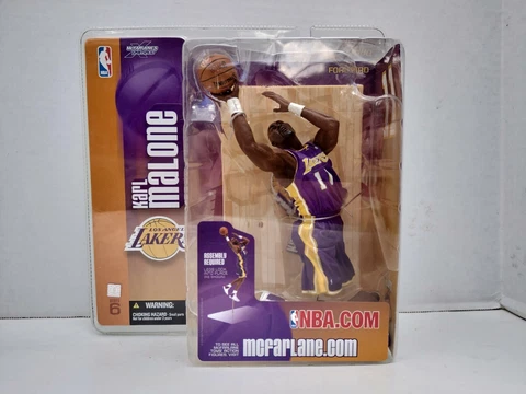 Mcfarlane NBA Series 6 Karl Malone Los Angeles Lakers Sports Picks Action Figure Cover