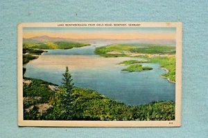 Lake Memphremagog from Owls Head - Newport, Vermont - Picture 1 of 2
