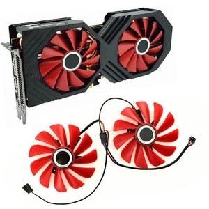 Replacement Cooling Fan FDC10U12S9-C Video Card Cooler for RX Vega56 RX580 590 - Bild 1 von 8