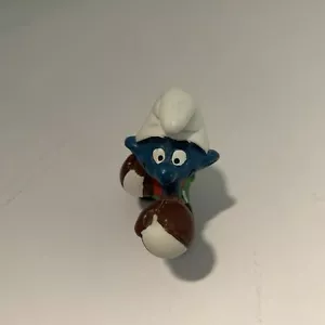 1980 Schleigh Peyo puffi pugile pugile - Foto 1 di 8