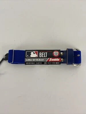 Cinturón Franklin Béisbol Softbol Ajustable Elástico 1.25" Ancho Talla Única Se Adapta a la mayoría Foto 1 de 4