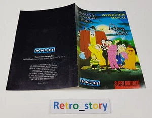 Super Nintendo SNES - Addams Family Pugsley's Scavenger Hunt - Instruction - USA - Picture 1 of 1