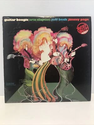 Guitar Boogie ~ Eric Clapton, Jeff Beck, Jimmy Page 1971 LP Record N/M - Image 1 of 4