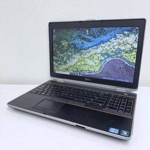15.6" Dell Latitude E6520 i7 Dual Core PC Laptop 8GB Ram 128GB HDD Windows 10Pro - Picture 1 of 9