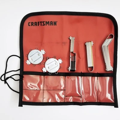 NOS Craftsman USA 5pc Gauge Set - Feeler, Thickness, Spark Plug, Offset - #40815 - Image 1 of 4