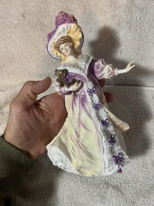 Royal Doulton Lily firmato Michael Doulton esclusivo HN 3626 con cane 1995 bello - Foto 1 di 23