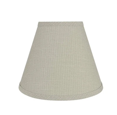 59104A Empire Uno Lamp Shade in Silver, 5" Top x 10" Bottom x 8" Slant Height... - Image 1 of 4